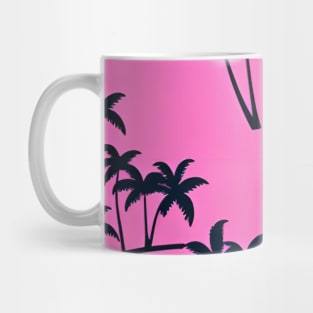 Palm Oasis Paradise Mug